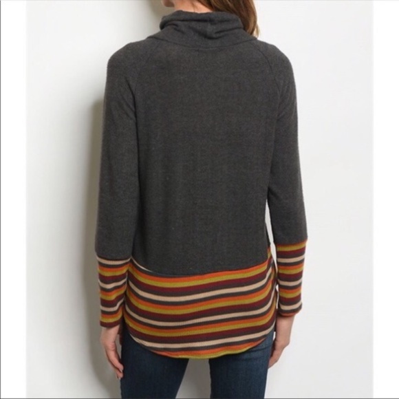 Ultra Soft Charcoal Grey Hoodie - Picture 2 of 2